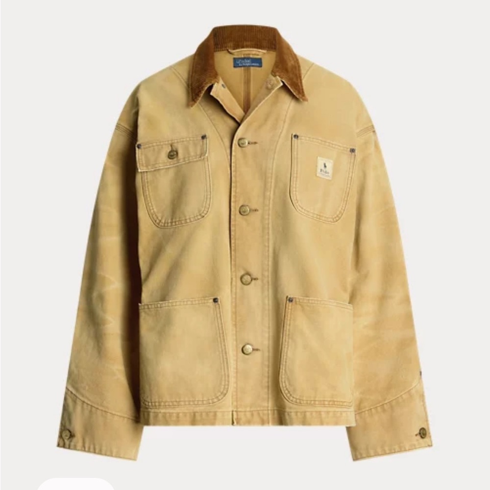 Polo Ralph Lauren Cotton Canvas Utility Jacket